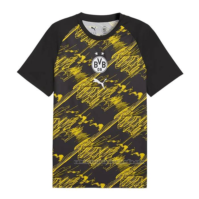 Camiseta Pre Partido del Borussia Dortmund 26/27 Negro Amarillo
